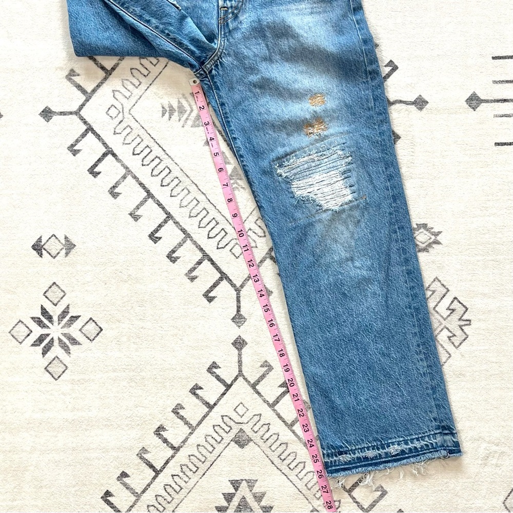 Custom Levi’s Ribcage Straight Ankle Jeans in Noe High Size 27 - Picture 7 of 15